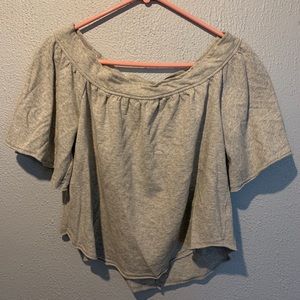 Elodie Women’s Off the Shoulder Sweatshirt Top